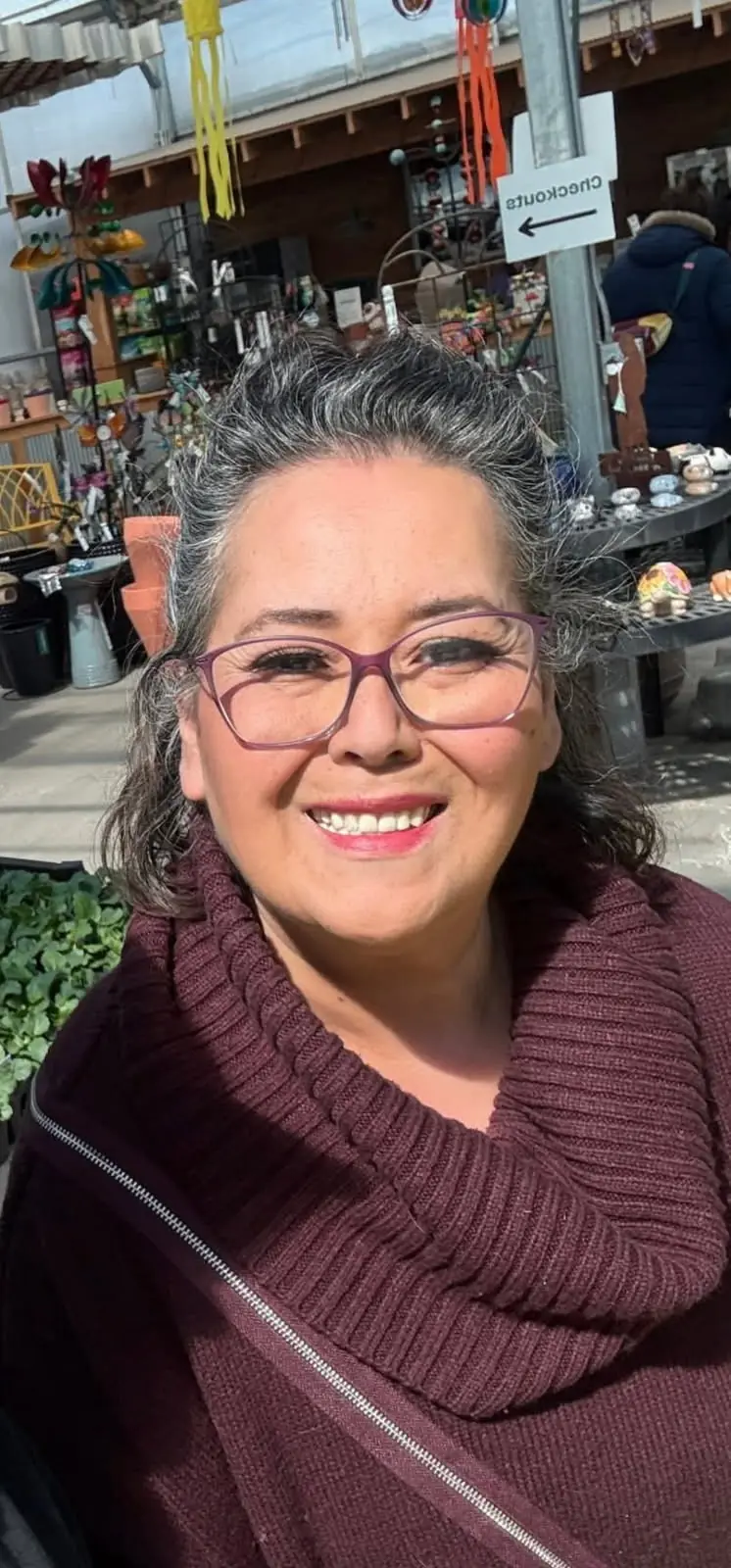 Lisa A. Sanchez, the maker behind Knit Happens.